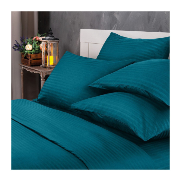 КПБ "Verossa Stripe" 1,5-спальный наволочки 50*70см тк.страйп цв."BLUMARINE" 70009