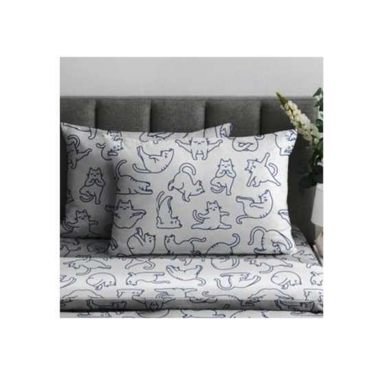 Набор наволочек "Волшебная ночь" 50*70см тк.Поплин П10 цв."YOGA CAT-2" 30010/1