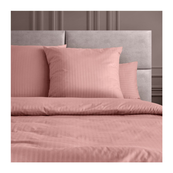 КПБ "Verossa Stripe" Семейный наволочки 50*70 и 70*70см тк.страйп цв."STRIPE ROUGE" 70076