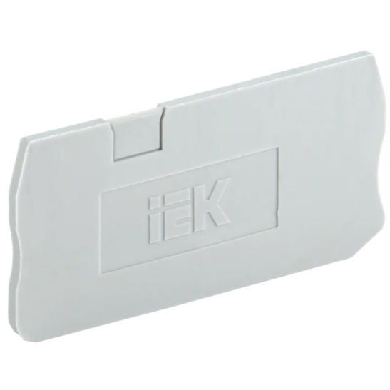 Заглушка для КПИ 3в-1,5/2,5 3 вывода серая IEK (YZN11D-3-ZGL-002-K03)