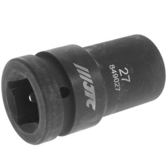 Головка торцевая ударная высокая 27мм, квадрат 1", длинна 90мм JTC-849027