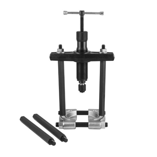 * Cъемник с сепаратором и гидравлическим цилиндром в наборе (AE310007) (оригинал "JONNESWAY") диапазон захватов 75-105 мм, глубина захвата 375 мм, max усилие 10т.