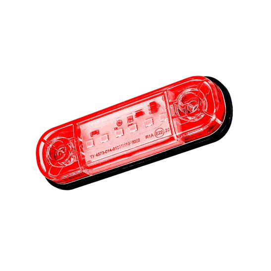 ОГ-40 УКАЗАТЕЛЬ ГАБАРИТА (6LED красный, светодиод)12/24 В.