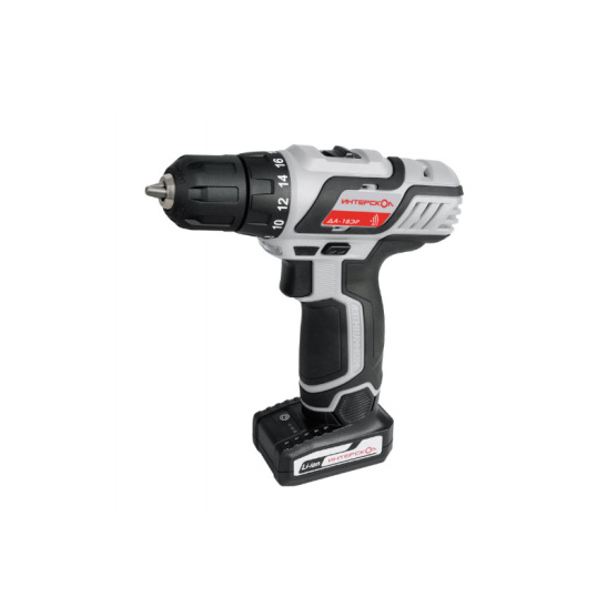 ДРЕЛЬ-шуруповерт аккум-Li-ion ДА-18 ЭР, 2акк, 2 А/ч,Интерскол арт.436.2.2.20