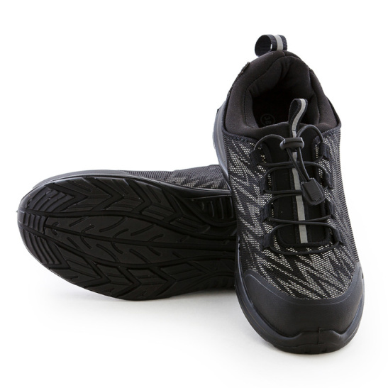 Кроссовки "Мистраль Light" ПУ, МП р.40, цв.серый со светоотражающими элементами PS2-ST