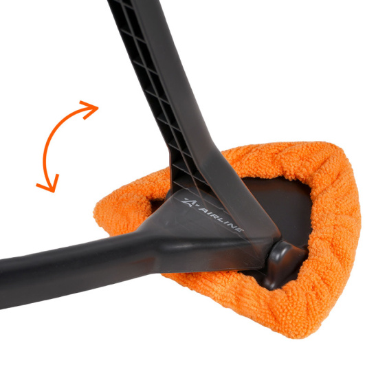 Щетка  из микрофибры для мойки лобового/ветрового стекла, треугольная (14*12 см.) ("AIRLINE") "ABGN002"