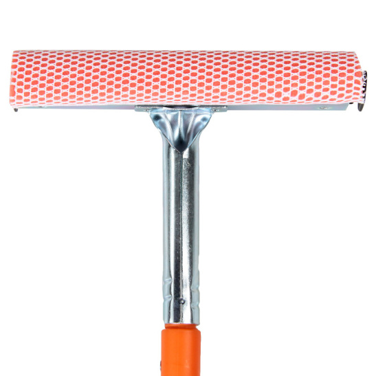 Водосгон - щетка для мойки окон и стекол (90-130 см., 25 см.) складная телескопическая, с поролоновой губкой ("AIRLINE") "ABG01" для удаления воды