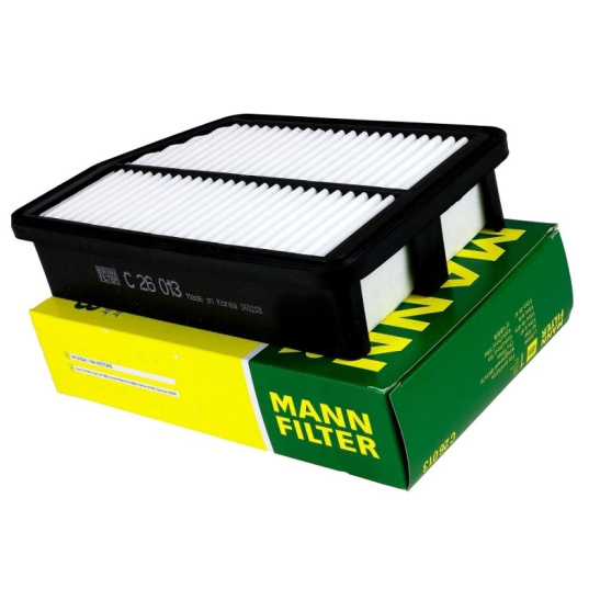 Элемент фильтра воздушного (C 26013) ("MANN") HYUNDAI, KIA (OEM: 28113-2S000, S28113-2S000, C26013)