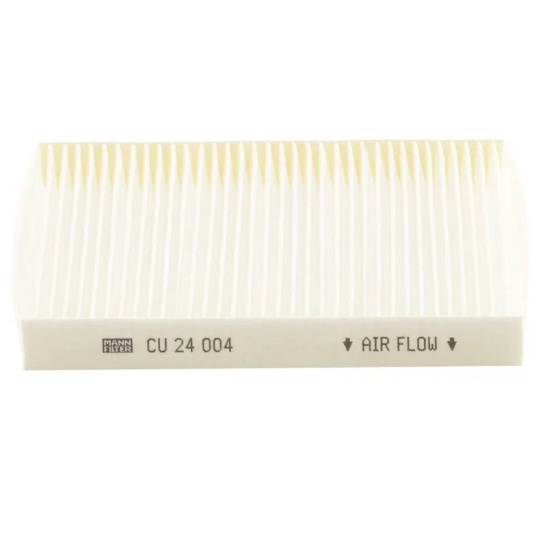 * Элемент фильтра воздушного салонный (CU 24 004) ("MANN") HYUNDAI, KIA (OEM: 97133-0Z000, 97133-2E250, 9999Z-07026) CU24004