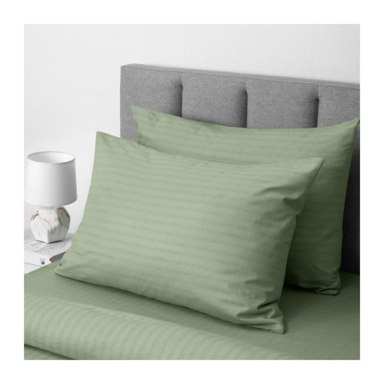 Пододеяльник "Волшебная ночь" 200*220см тк.Поплин П10 цв."SMOKE GREEN" 8709/6