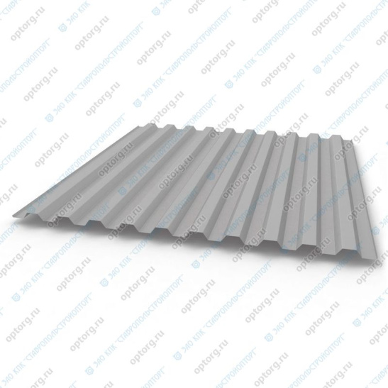 Профнастил оцинкованный C21 0,45 мм, 1,0(1,051)x6,0 м, ТУ 5285-002-37144780-2012