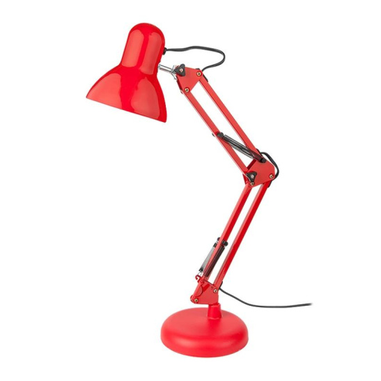 Светильник настольный LED General GTL-038 (800138) основание + струбцина 60W красный 