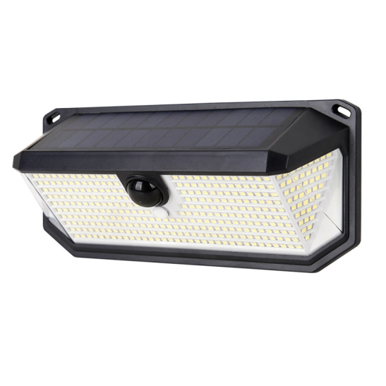 Светильник светодиодный General (416039) GWSL-B1 15 Вт с солнечной батареей и датчиком движения черный IP65