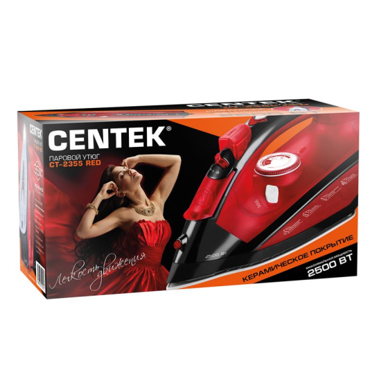 Утюг электрический CENTEK CT-2355 RED 2500 Вт