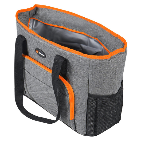 * Термосумка изотермическая ПЛЯЖНАЯ (27 л.) сохранение холода/тепла (42х33х20), водонепроницаемая, "сумка-холодильник" "ADCB006" ("AIRLINE") 