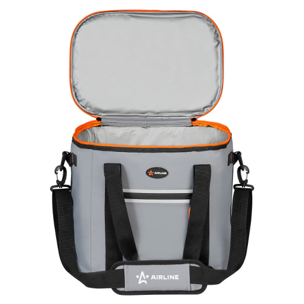 * Термосумка изотермическая ПИКНИК (23 л.) сохранение холода/тепла (32х30х24), водонепроницаемая, "сумка-холодильник" "ADCB007" ("AIRLINE") 