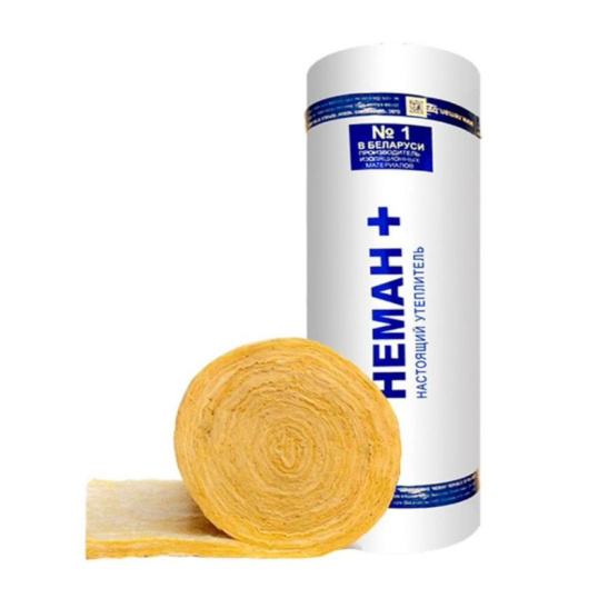 УТЕПЛИТЕЛЬ "НЕМАН+" М-11 Лайт 2*1200*6250*50 мм (0,75м3/15м2) 10 кг/м3