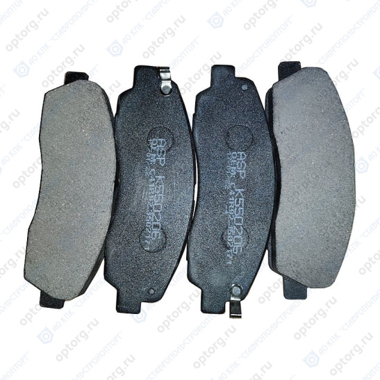 C41R92-3502171/ КОЛОДКА ТОРМОЗНАЯ ЗАДНЯЯ ГАЗель Next (дисковый тормоз) (к-т 4 шт)/CAMPAR/CMP4322