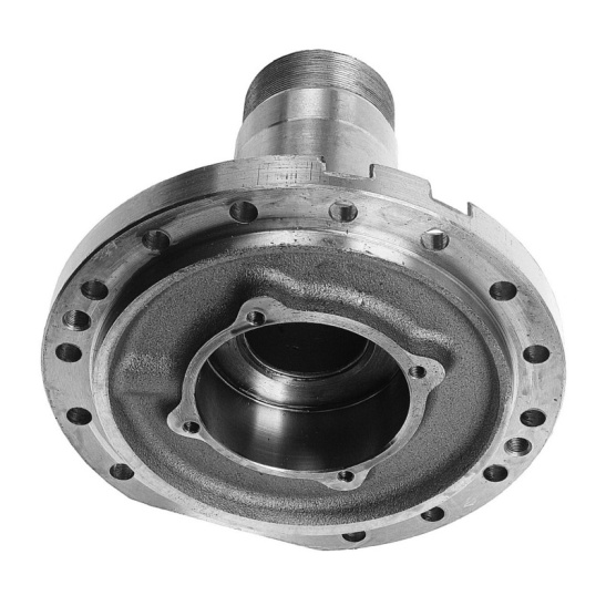 43114-2304079 ЦАПФА ПОВОРОТНОГО КУЛАКА ЛЕВАЯ со втулками (взамен 4310-2304079) ПАО КАМАЗ