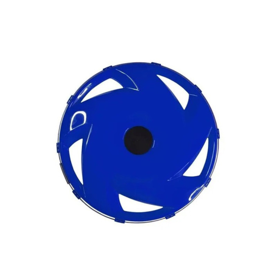 МК-ПЛ-В05 КОЛПАК КОЛЕСА ЗАДНИЙ R-22,5 на евродиск ПЛАСТМАССОВЫЙ (синий) "вентилятор"