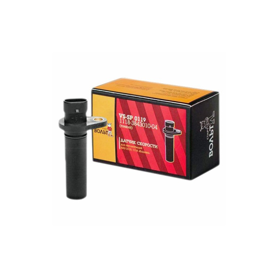 VS-SP 0119_ ДАТЧИК СКОРОСТИ ВАЗ-1117,1118,1119 Калина, ВАЗ-2192, 2194 Калина 2, ВАЗ-2190, 2191 Гранта, ВАЗ-2180 ВЕСТА, ИКС-РЭЙ "СТАРВОЛЬТ" (взамен 1118-3843010-04)