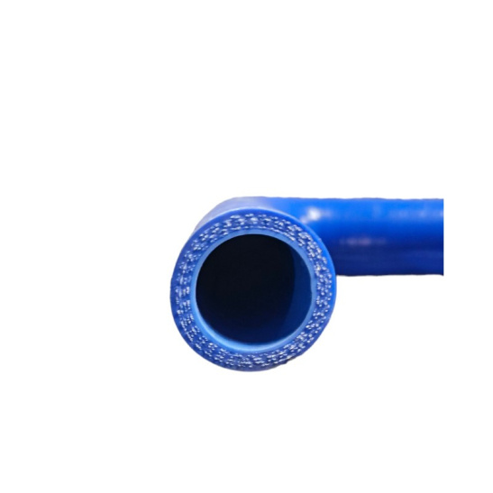 Патрубок универсальный силиконовый угловой 90°, d-38, L 150х150, 4 нити, стенка 5 мм, (CARUM)