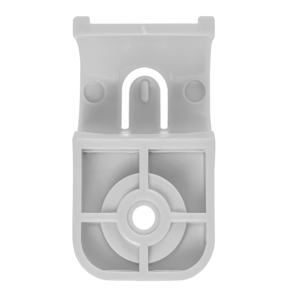 Крепеж-скоба для трубы 25 мм TDM (SQ0405-6003) односторонняя для прямого монтажа / под пистолет серая (50 шт)