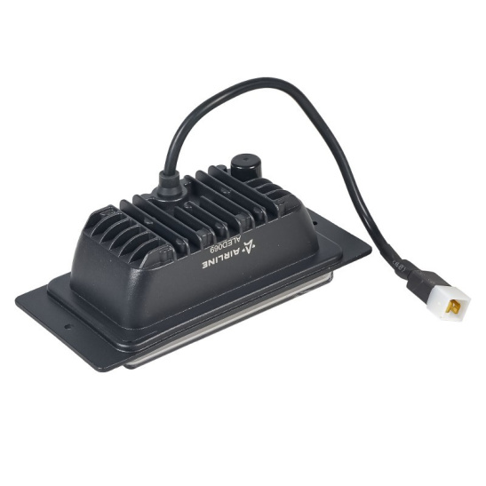 Фары светодиодные (к-т 2 шт.), линзы (12/24В.) четкая световая граница, белый, IP67, 36Вт. (ВАЗ  2110, 2112, 2114, 2115,  КАМАЗ ("AIRLINE") ("ALED069") 