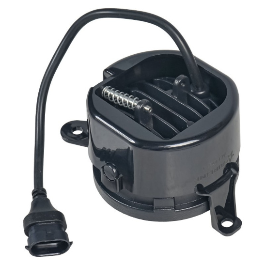 Фары светодиодные (к-т 2 шт.), линзы (12/24В.) регулируемая световая граница, белый/желтый, IP67, разъем Н11, 45Вт. (ВАЗ Приора 2170, 2171, 2172; ШевиНива 2123; Газель Некст, Бизнес ("AIRLINE") ("ALED075") 