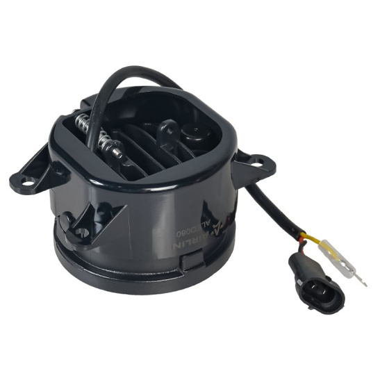 Фары светодиодные PRO (к-т 2 шт.), линзы (12/24В.) регулируемая световая граница, белый, ободок ДХО, IP67, разъем Н11, 32Вт. (Веста, Гранта FL, Ларгус FL, Икс-Рэй; НИВА Urban, Travel с 2020г; Ford, Nissan, Renault, ("AIRLINE") ALED080