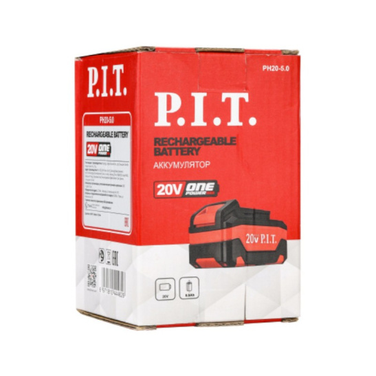 Батарея аккумуляторная OnePower PH20-5.0 P.I.T. (20В, 5Ач, Li-Ion)