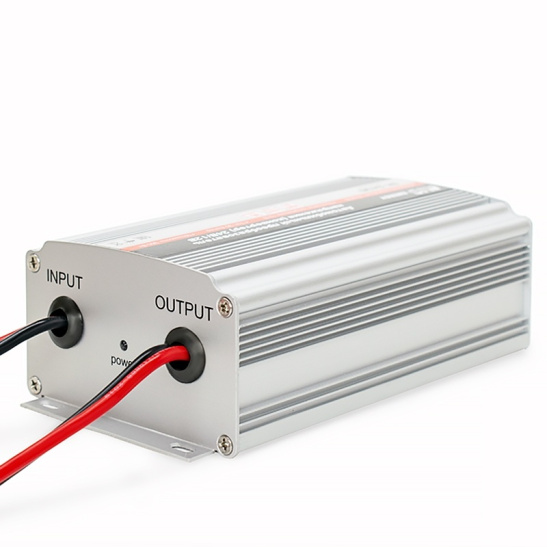 Преобразователь напряжения (24/12 В.) 30А., 360Вт. (IN-2430) "AVS"  (DC-DC) 24В. в 12В. (43898) автомобильный инвертор