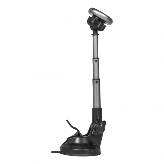 Держатель магнитный с телескопическим кронштейном на приборную панель или лобовое стекло (AMS-U-19) ("AIRLINE") для портативных устройств