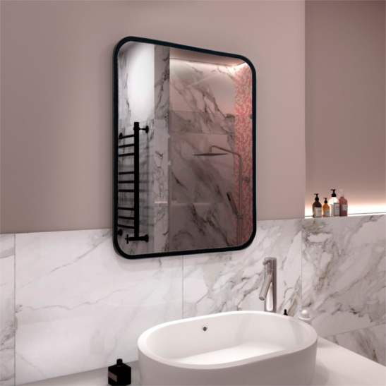 Зеркало "Мальта - лофт (рама пластик)" 600x800 мм, арт. ФР-00002427, г. Нижний Новгород, Россия