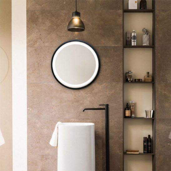 Зеркало "Манхэттен - лофт" 770 мм, с подсветкой, сенсорный выключатель, арт. LED-00002428, г. Нижний Новгород, Россия