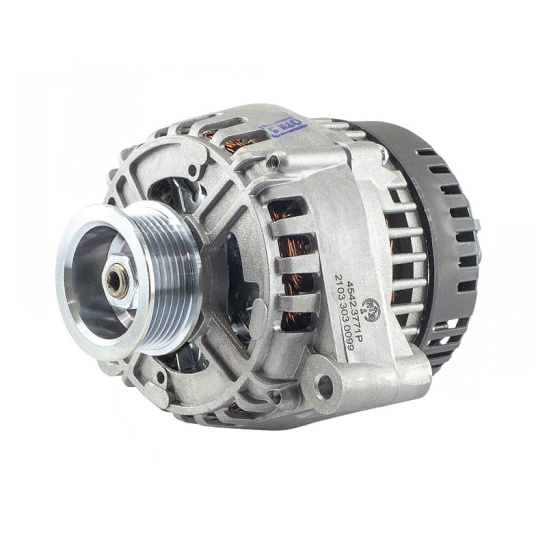 4542.3771 ГЕНЕРАТОР КАМАЗ (двигатели ЕВРО-3) 28В, 80А, пятипин/разъем (аналог BOSCH 0124555052) АТЭ-1 / "ПРАМО"