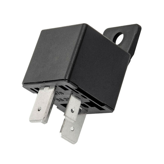 411.3787-01 (711.3747-02) РЕЛЕ СТАРТЕРА ГАЗ-3110, ВАЗ-2110 (4-х контактное, с кронштейном) 12 В. 50 А.