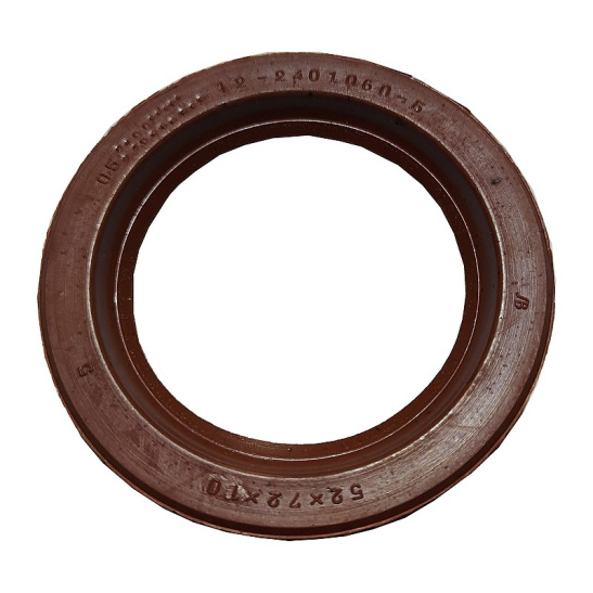 *12-2401060-00Б Сальник ступицы 2410 (красный) (52х72х10) ZOMMER