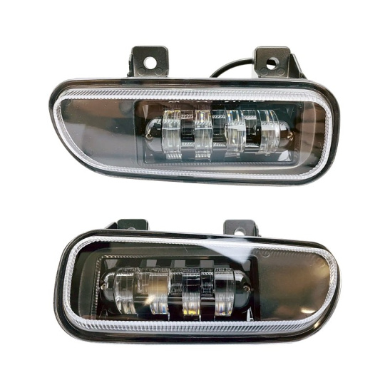 ESPRUK1214 ФАРЫ ПРОТИВОТУМАННЫЕ ПРАВАЯ/ЛЕВАЯ (комплект 2 шт., светодиодные, 4 линзы) КАМАЗ-5490, Mercedes-Benz Axor (с 2004 г.в.)