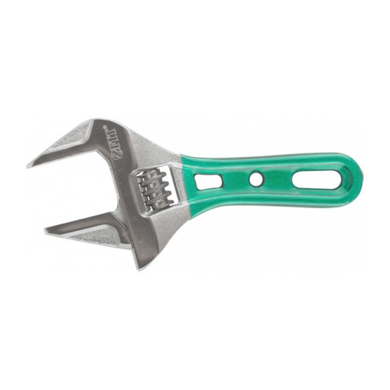 Ключ разводной "Смарт", crv, укороченный, узкие губки, шкала, экстра увелич.захват 135 мм ( 36 мм ), арт. 70212