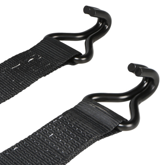 Стяжка с трещоткой  PRO ULTRA (50 мм., 10 м., 5/10 тн.) черный ПОЛИЭФИР, ремень крепления груза с храповым механизмом ("TOP AUTO" С.Петербург) РК1010UB