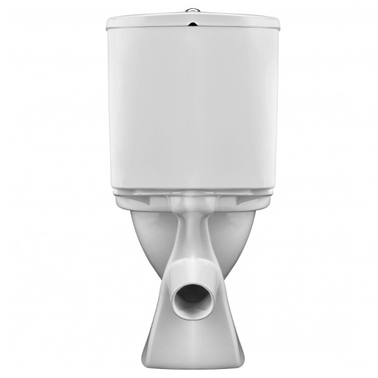 Унитаз-компакт Santek Алькор, 1WH302140, косой выпуск, двухрежимная арматура, нижний  подвод, сиденье дюропласт