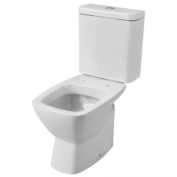 Унитаз-компакт Santek Нео, 1WH302194, горизонтальный выпуск, двухрежимная  арматура OLIVEIRA, нижний  подвод, сиденье с микролифтом