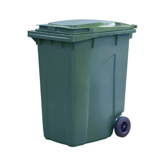 Контейнер для мусора Тара.ру MGB-360 на колесах, 360 л, зеленый