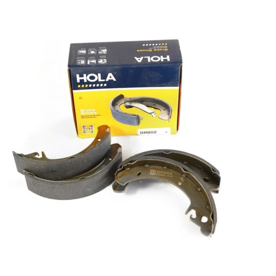 2108-3502800 КОЛОДКИ ТОРМОЗНЫЕ ЗАДНИЕ (HOLA) (BR802) LADA 2108-2115, Kalina(Калина)(1117-1119), Priora(Приора) (2170-2172), Granta(Гранта) (2190-92)