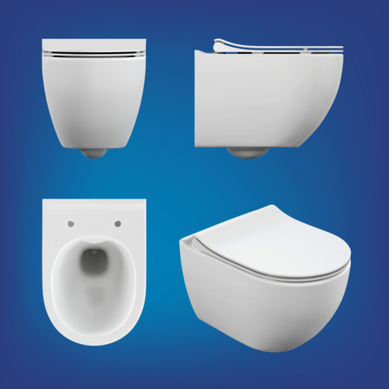 Комплект: BRASCO SMART CO DPL EO slim (подвесной унитаз BRASCO SMART+инсталляция VECTOR+сиденье + кнопка ESTETICA пластик белый) (г.Сызрань)