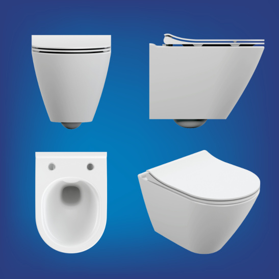 Комплект: CITY SMART CO DPL SLIM (подвесной унитаз+инсталляция LINK PRO+сиденье с микролифтом+кнопка TWINS пластик хром глянцевый) (г.Сызрань)