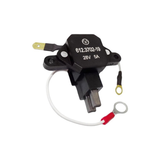 612.3702-19  ЩЕТОЧНЫЙ УЗЕЛ В СБОРЕ С РЕГУЛЯТОРОМ НАПРЯЖЕНИЯ КАМАЗ, МАЗ  (генераторы 3122.3771-10,-20, 3152.3771-10,-20,-30,-40,-50,-60,-70) 28 В. (взамен 8813.3702)