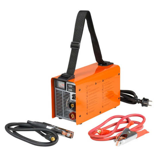 Устройство пуско-зарядное ИНВЕРТОРНОЕ (12/24 В., пуск до 400А., заряд 40А.) ("AJS-400-02") ("AIRLINE") 