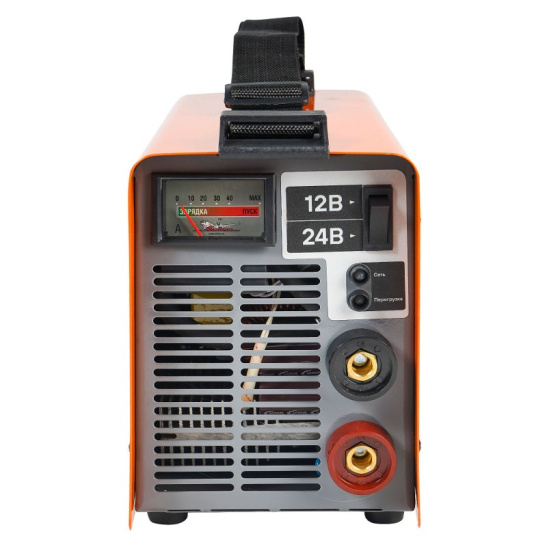 Устройство пуско-зарядное ИНВЕРТОРНОЕ (12/24 В., пуск до 400А., заряд 40А.) ("AJS-400-02") ("AIRLINE") 